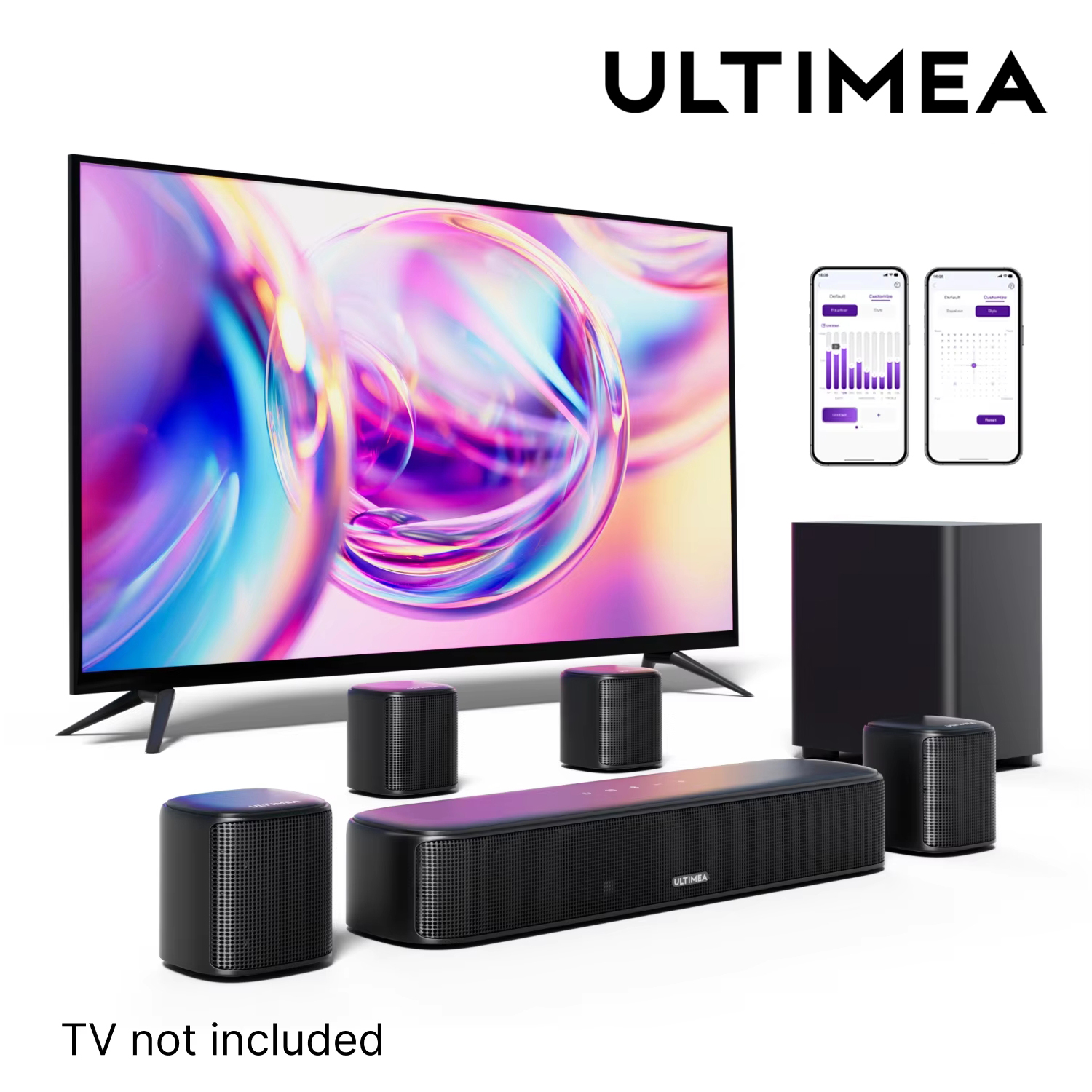 ULTIMEA 7.1 Channel Sound Bar  - Home Bar And Theater review and price