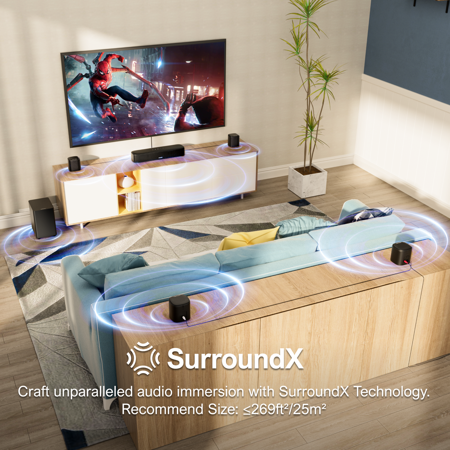 ULTIMEA 7.1 Channel Sound Bar  - Home Bar And Theater review and price