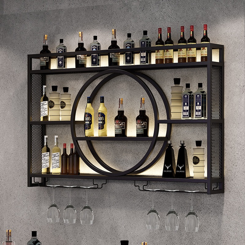 Bar wine rack wall-mounted win - Home Bar And Cabinet review and price