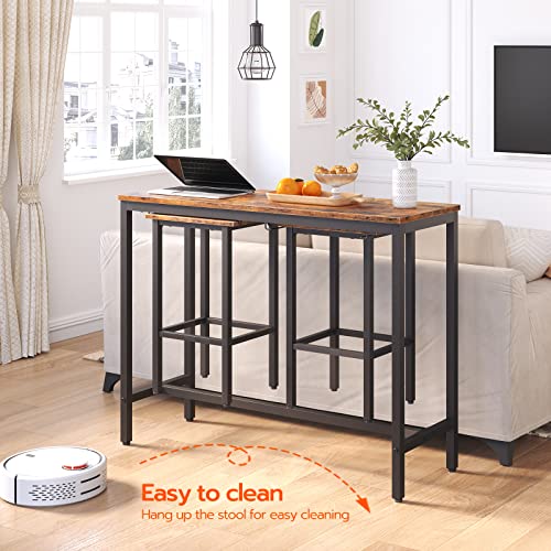 Industrial Bar Height Table Wi - Home Bar Stools review and price
