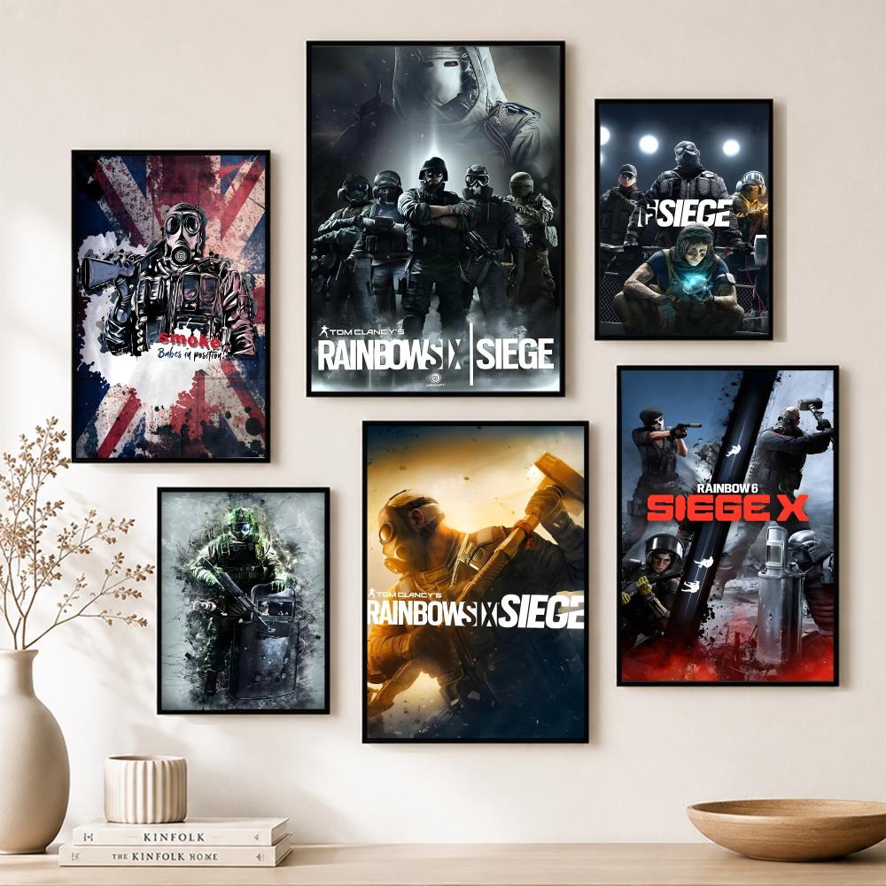 Game R-Rainbow Six Poster Pape - Home Bar And Theater review and price