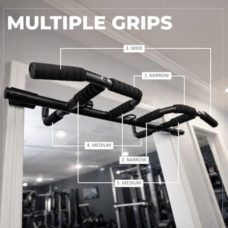 Doorway Pull Up Bar Set with S - Home Bar Setup review and price