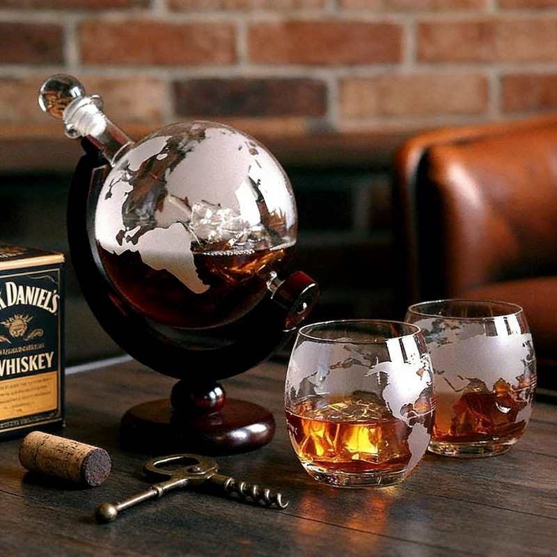 Creative Globe Decanter Set wi - Decanter Globe Set review and price