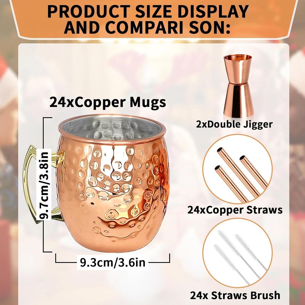 Moscow Mule Copper Mugs- Set o - Mule Copper Mug review and price