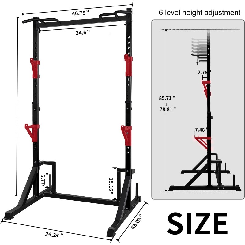 CANPA Multifunction Power Rack - Home Bar And Gym review and price