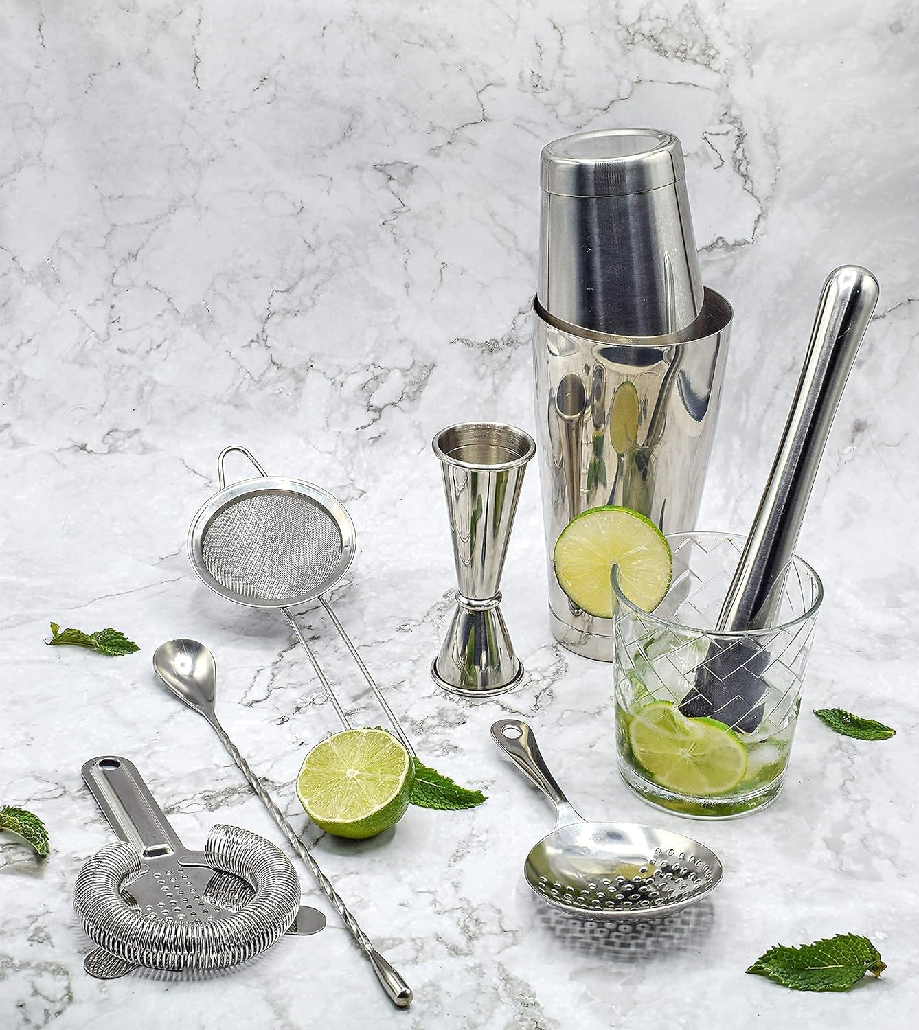 Cocktail Strainer and Shaker S - Boston Shaker Set review and price