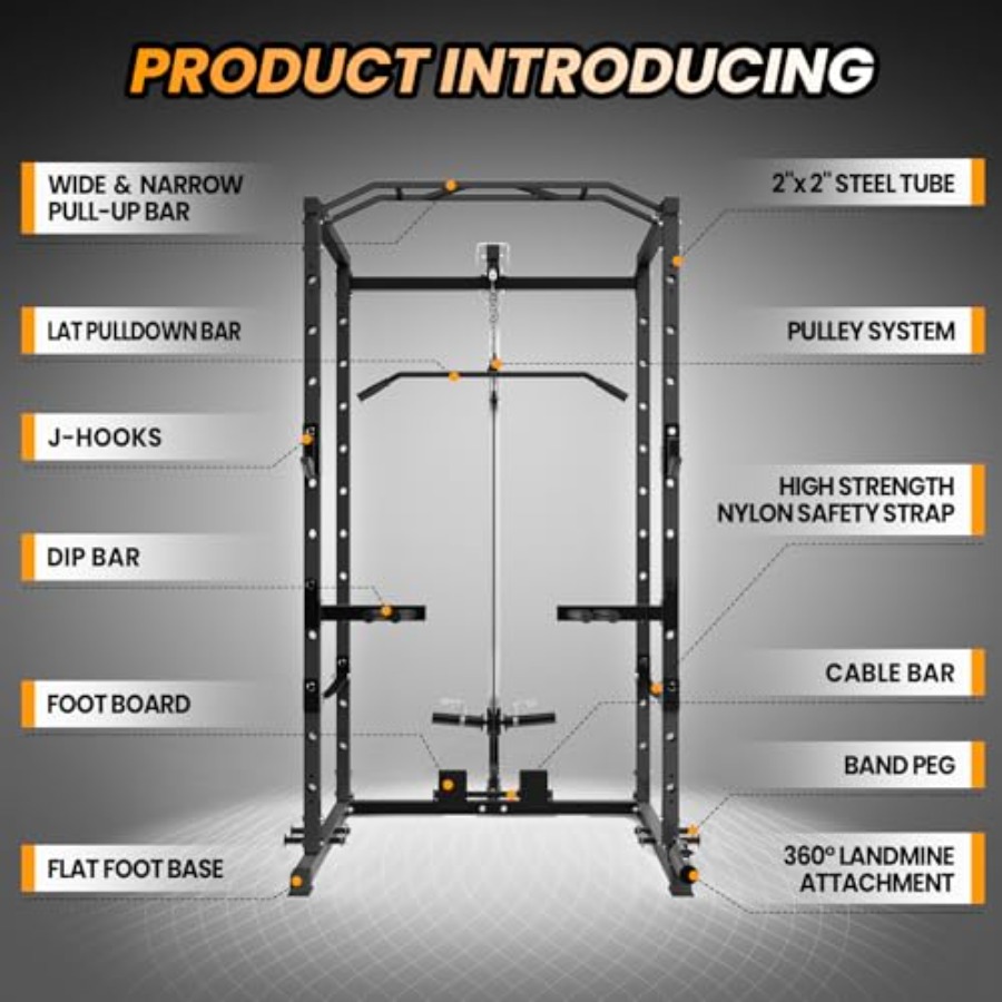 Home Gym Power Cage Heavy-Duty - Home Bar And Gym review and price