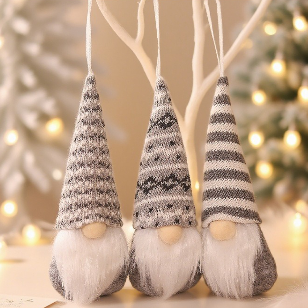 Set of 3 Christmas Faceless Pi - Home Bargains review and price