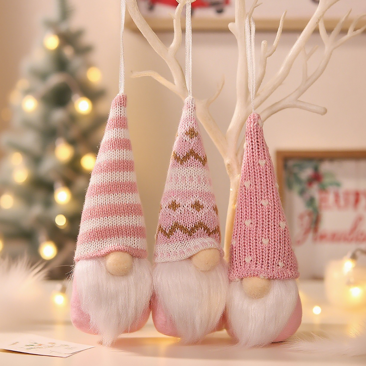 Set of 3 Christmas Faceless Pi - Home Bargains review and price