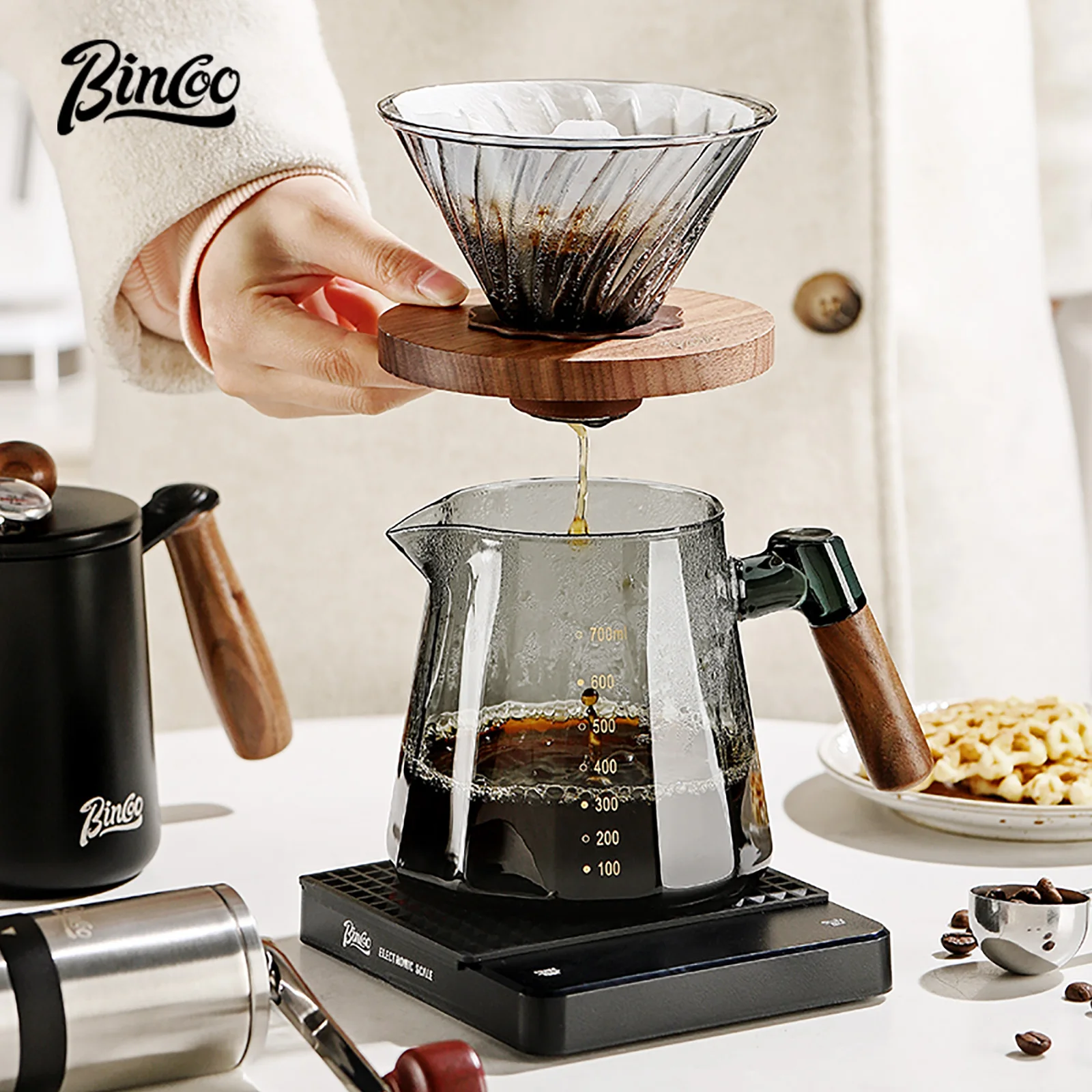 Bincoo 800ml Barista Pour Over - Home Barista review and price