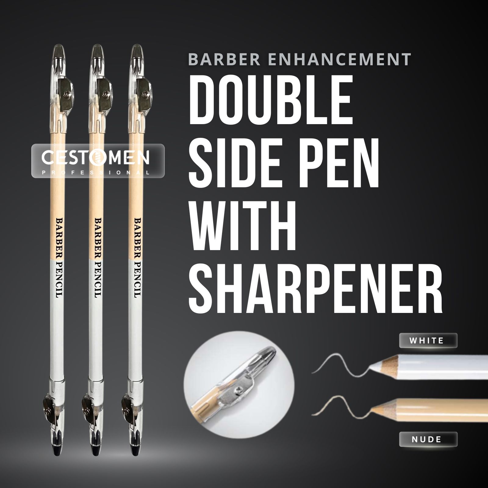 3Pcs Double-sided Barber Beard - Home Barber review and price