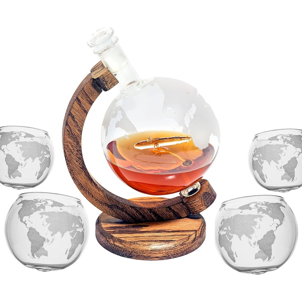 Submarine Decanter Set, Globe  - Decanter Globe Set review and price