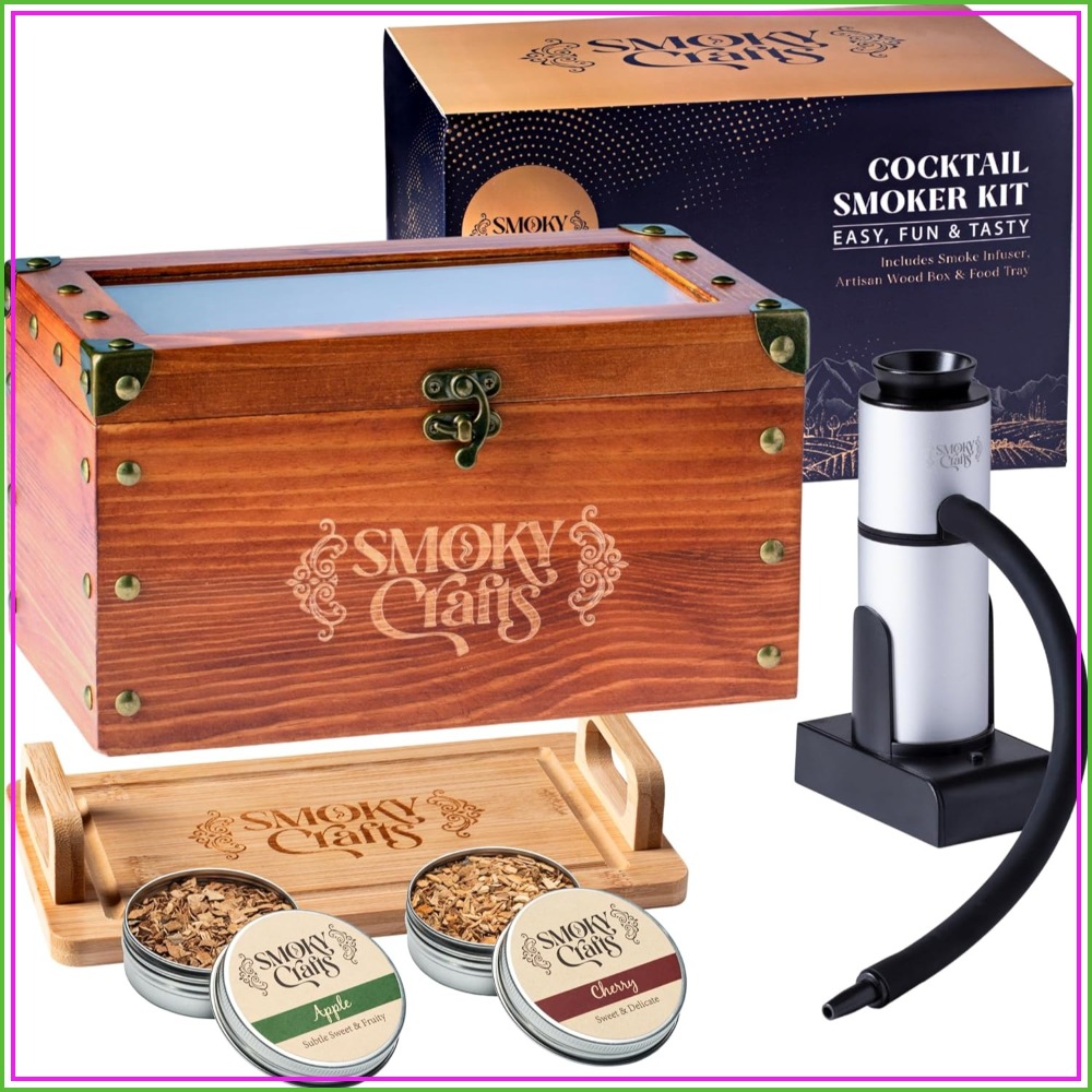 Whiskey Smoker Kit with Smoke  - Smoking Gun Kit review and price