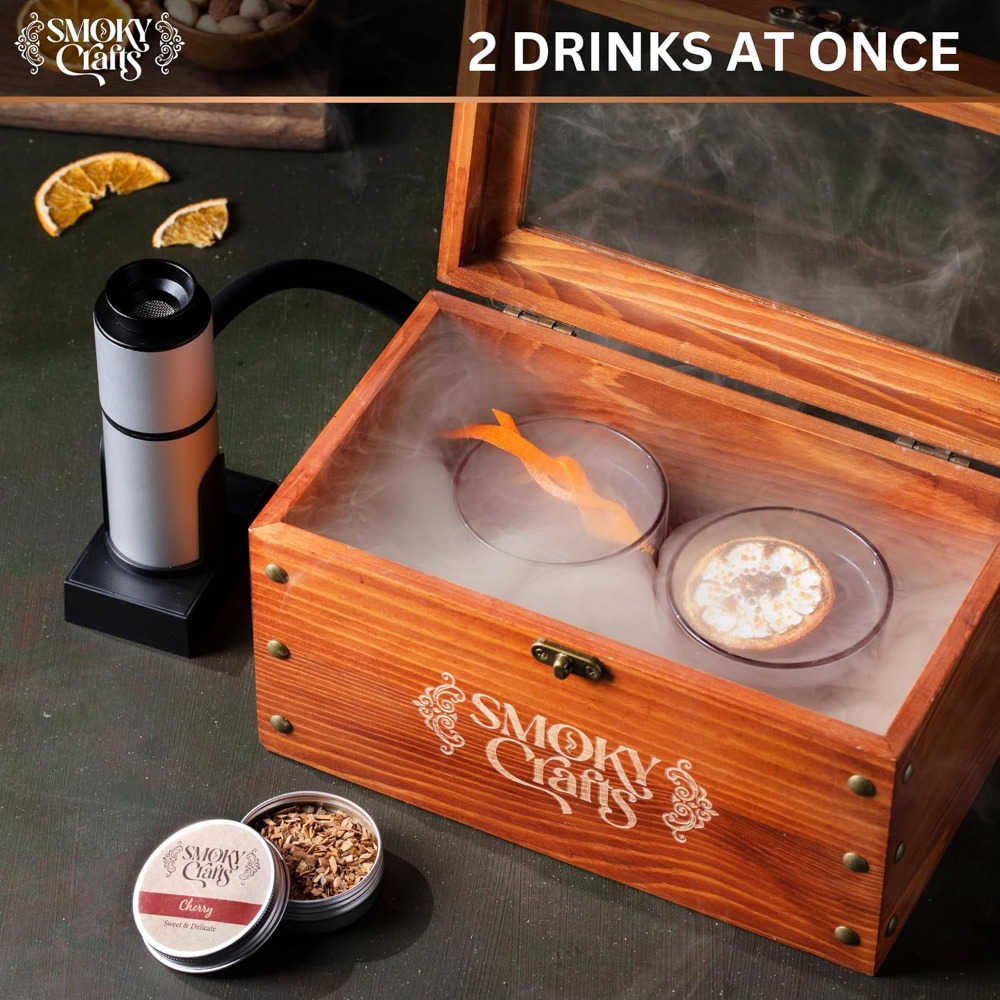 Whiskey Smoker Kit with Smoke  - Smoking Gun Kit review and price