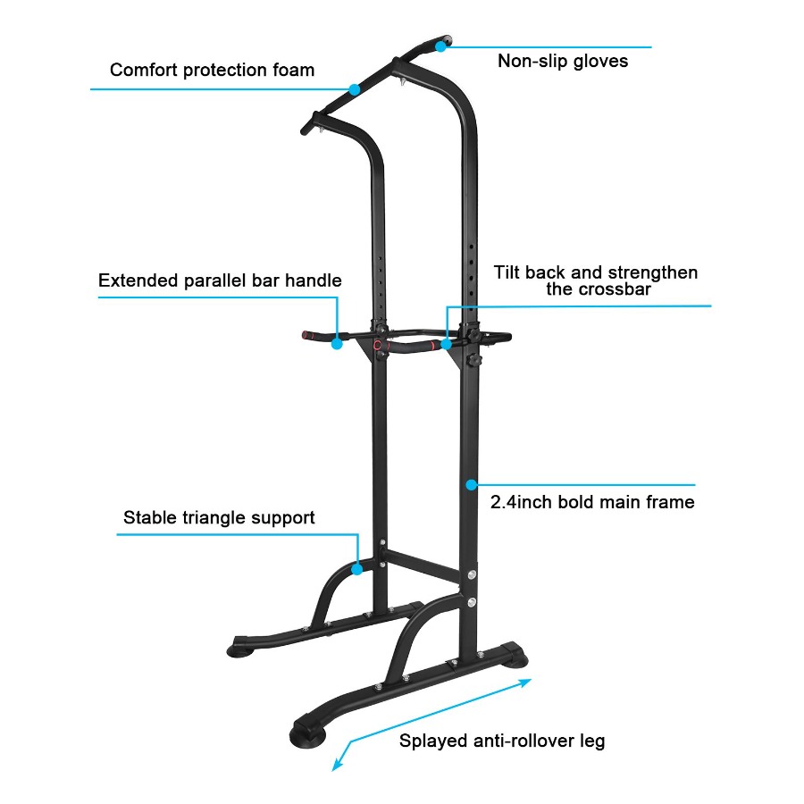 Power Tower Workout Dip Statio - Home Bar Stand review and price