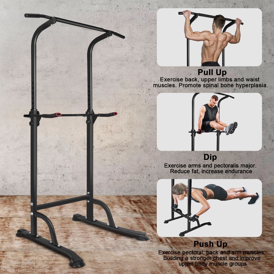 Power Tower Workout Dip Statio - Home Bar Stand review and price