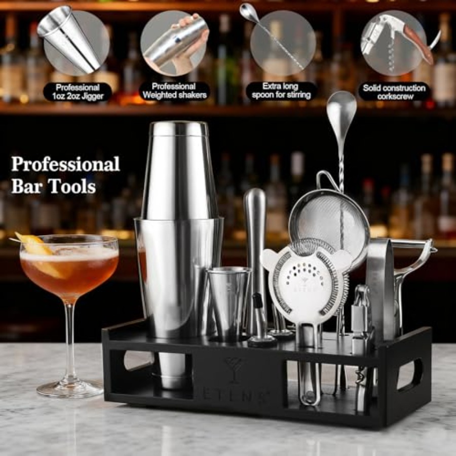 Cocktail Shaker Set Drink Mixe - Boston Shaker Set review and price