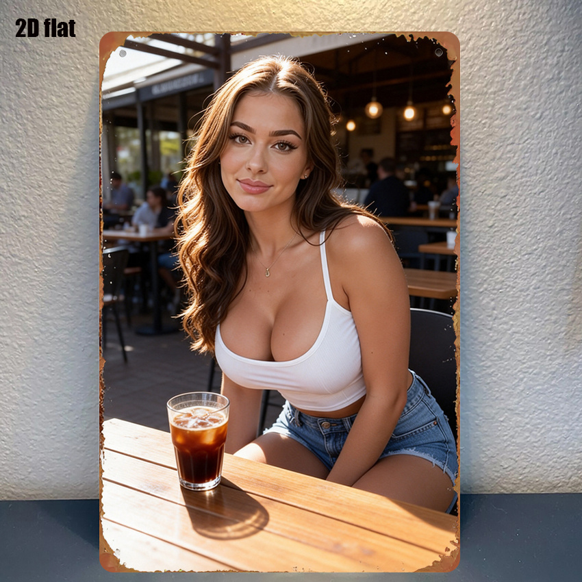 2D Metal Sign 8x12in Vintage A - Home Bar And Theater review and price