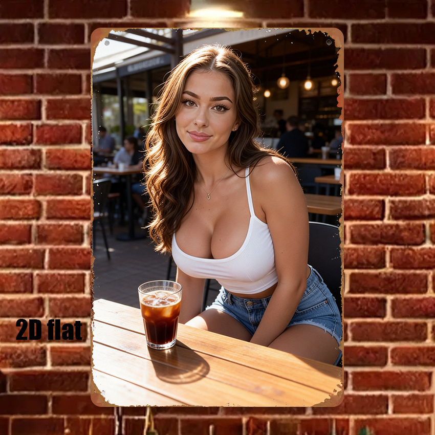 2D Metal Sign 8x12in Vintage A - Home Bar And Theater review and price