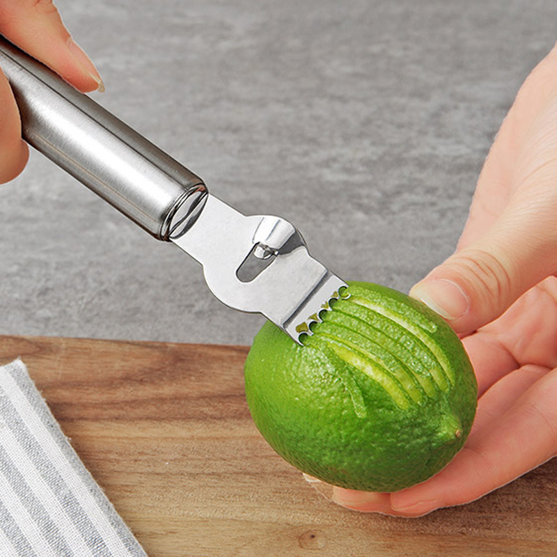 Orange Citrus Fruit Grater Pee - Peeler Channel Knife review and price