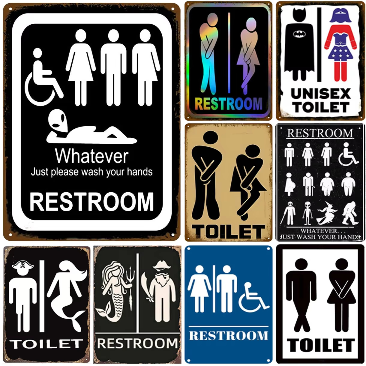 Metal Tin Signs Warning No Smo - Home Bar Cafe review and price