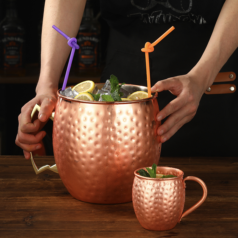 Giant Hammered Moscow Mule Mug - Mule Copper Mug review and price