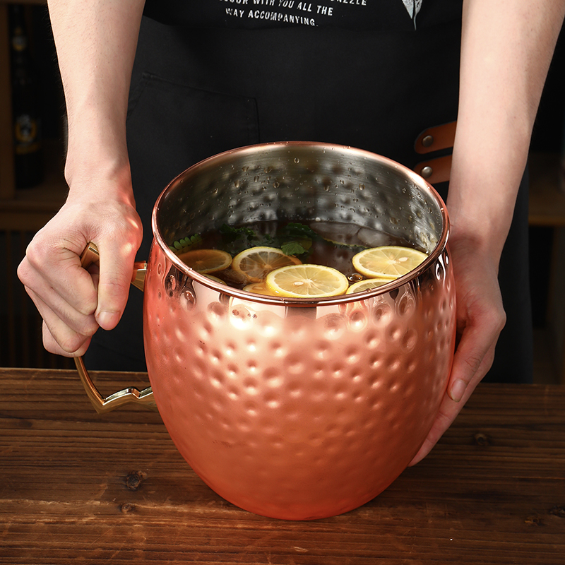 Giant Hammered Moscow Mule Mug - Mule Copper Mug review and price