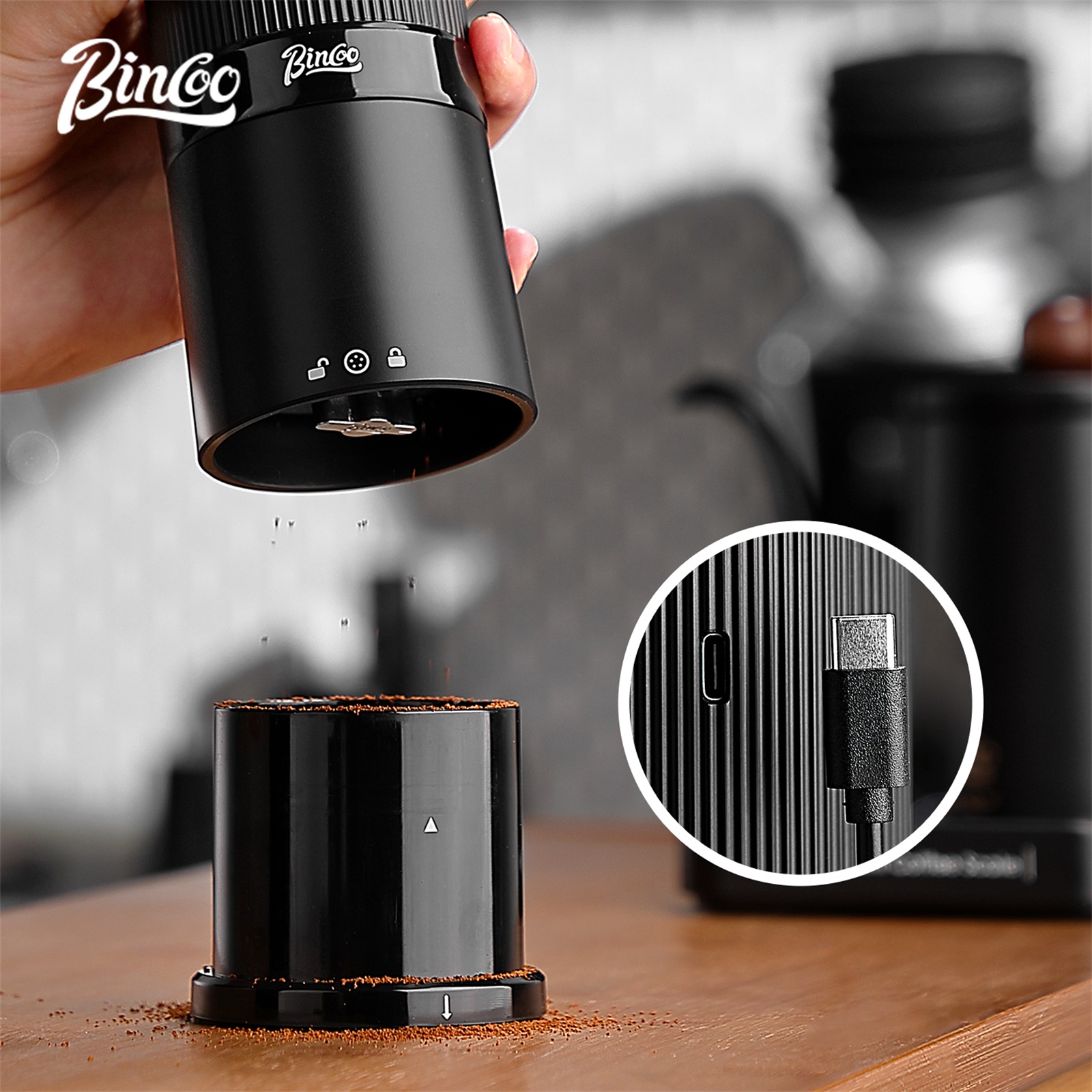 Bincoo Portable Electric Coffe - Home Barista review and price
