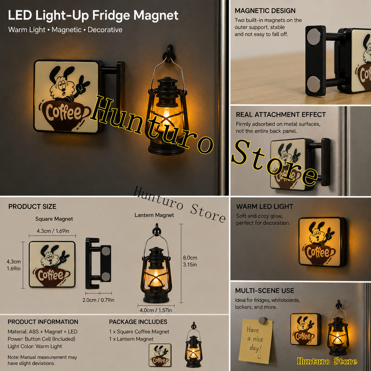 LED Coffee Bar Fridge Magnet w - Home Bar And Fridge review and price