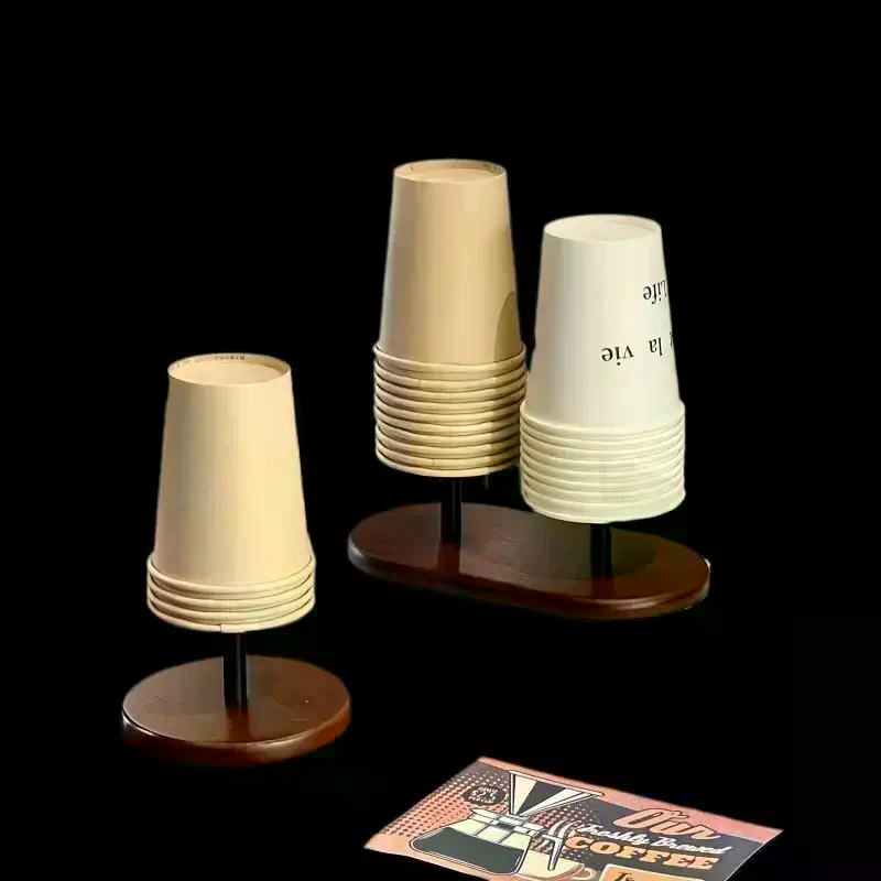 Paper Cup Storage Holder Woode - Home Bar Supplies review and price
