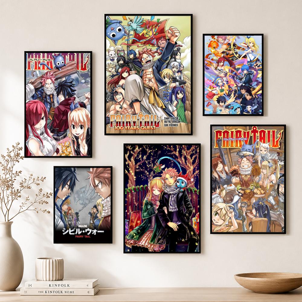Shonen Fairy Tail Poster Paper - Home Bar And Theater review and price