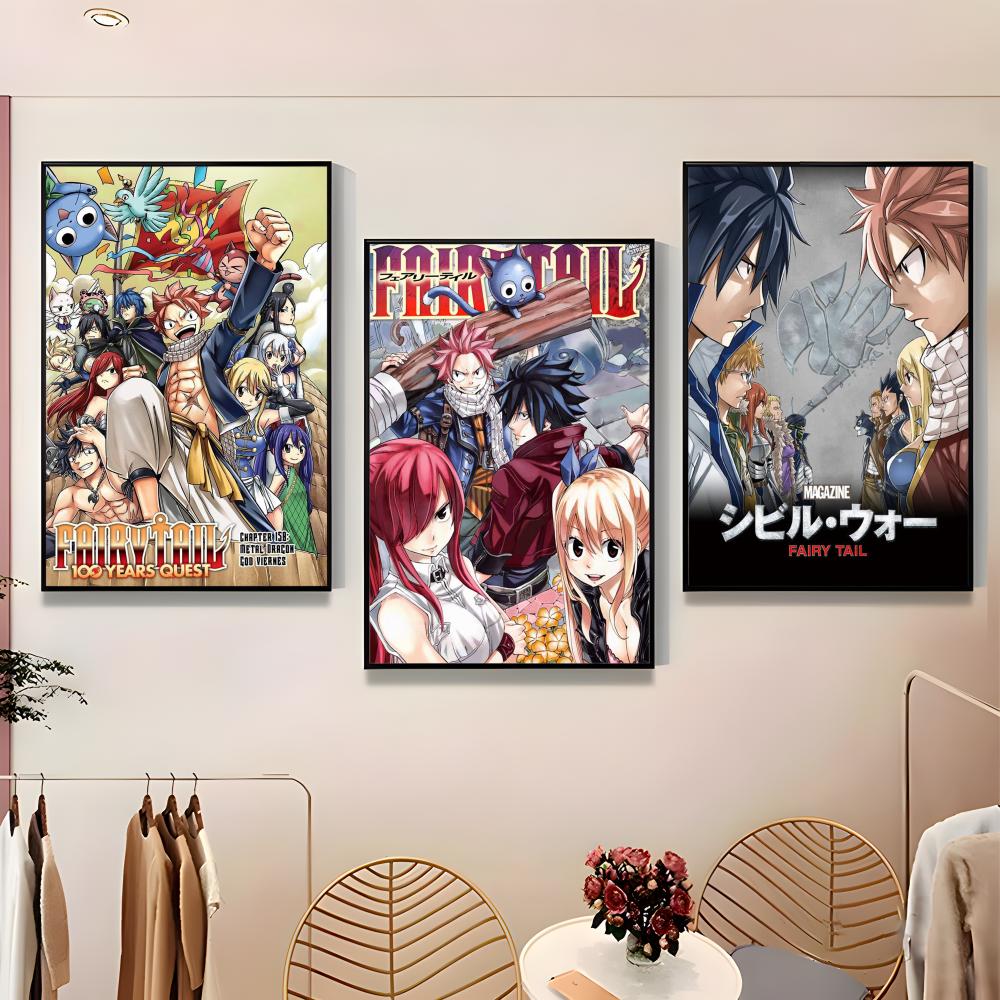 Shonen Fairy Tail Poster Paper - Home Bar And Theater review and price