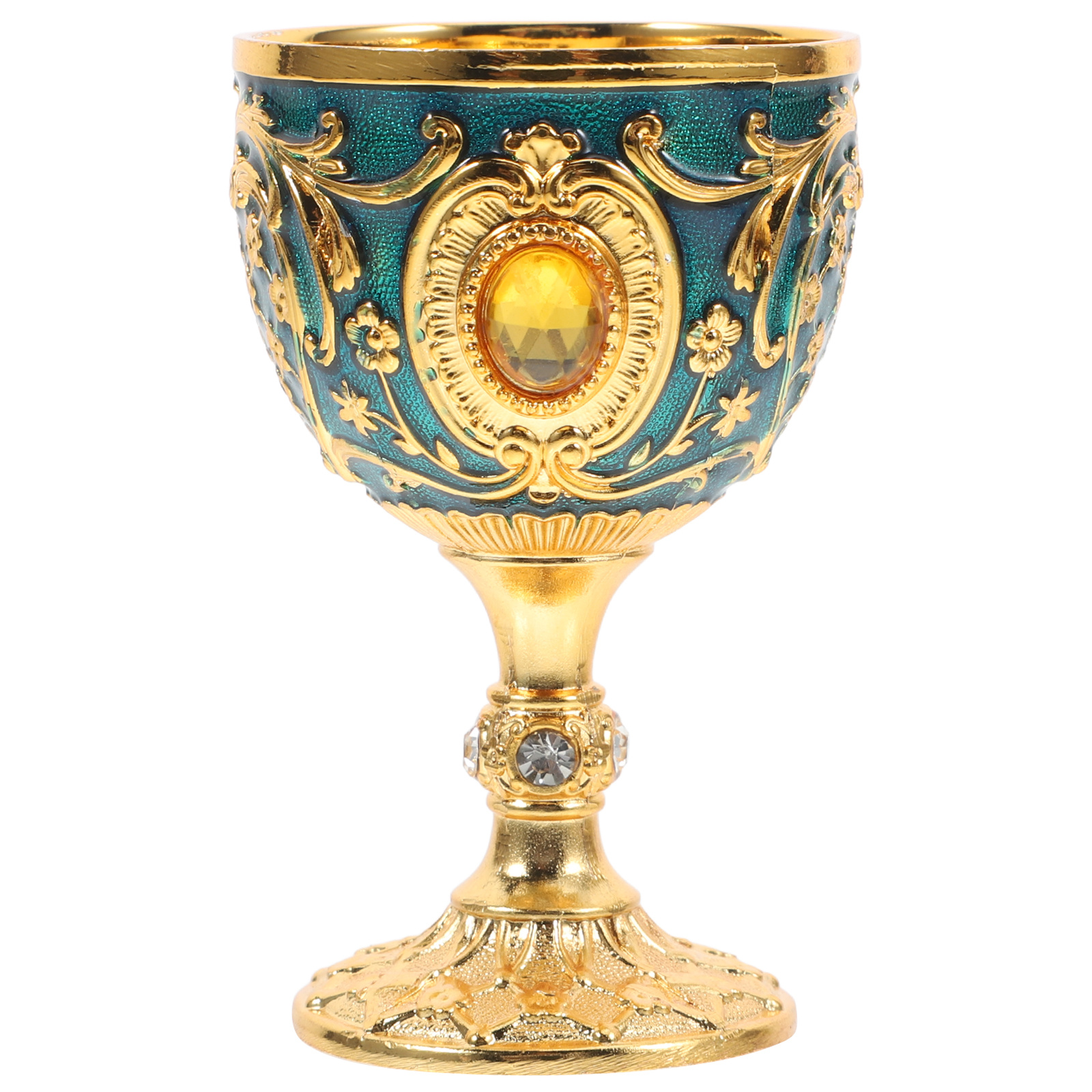 Gold Chalice Cup Retro Vintage - Old Fashioned Glass review and price